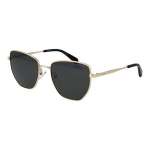 Polaroid Gold Metal Women's Sunglasses